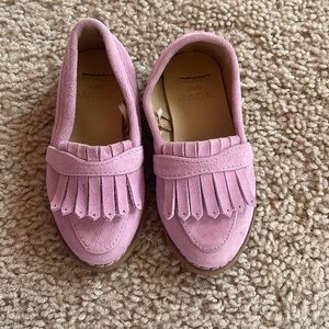 Janie and Jack suede shoes